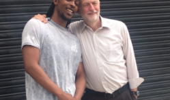 JME meets Jeremy Corbyn in drive to get young people to vote in UK election