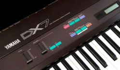 Sound like Brian Eno with his Yamaha DX7 synth patches from 1987