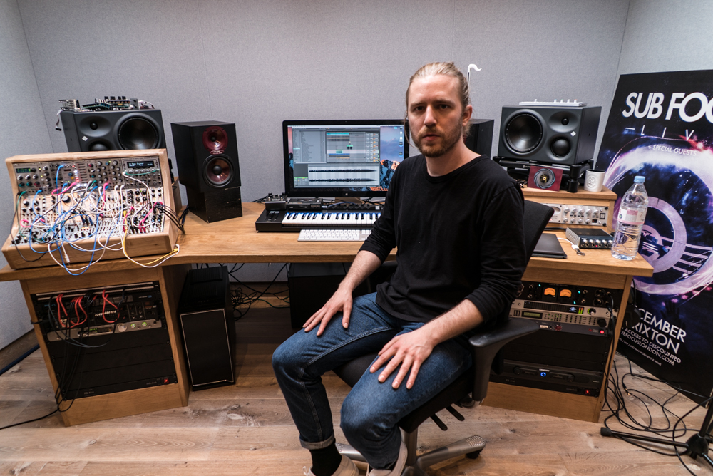 Drum 'n' bass heavyweight Sub Focus shows us his immaculate London studio