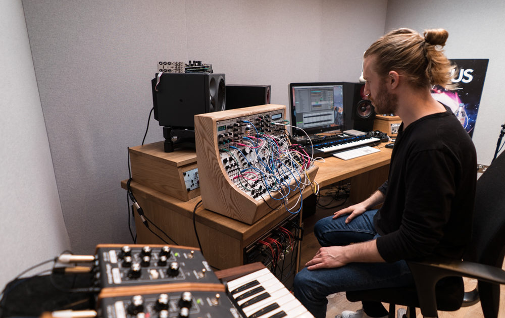 Drum 'n' bass heavyweight Sub Focus shows us his immaculate London studio