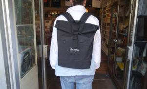 Phonica introduces roll-top record backpack