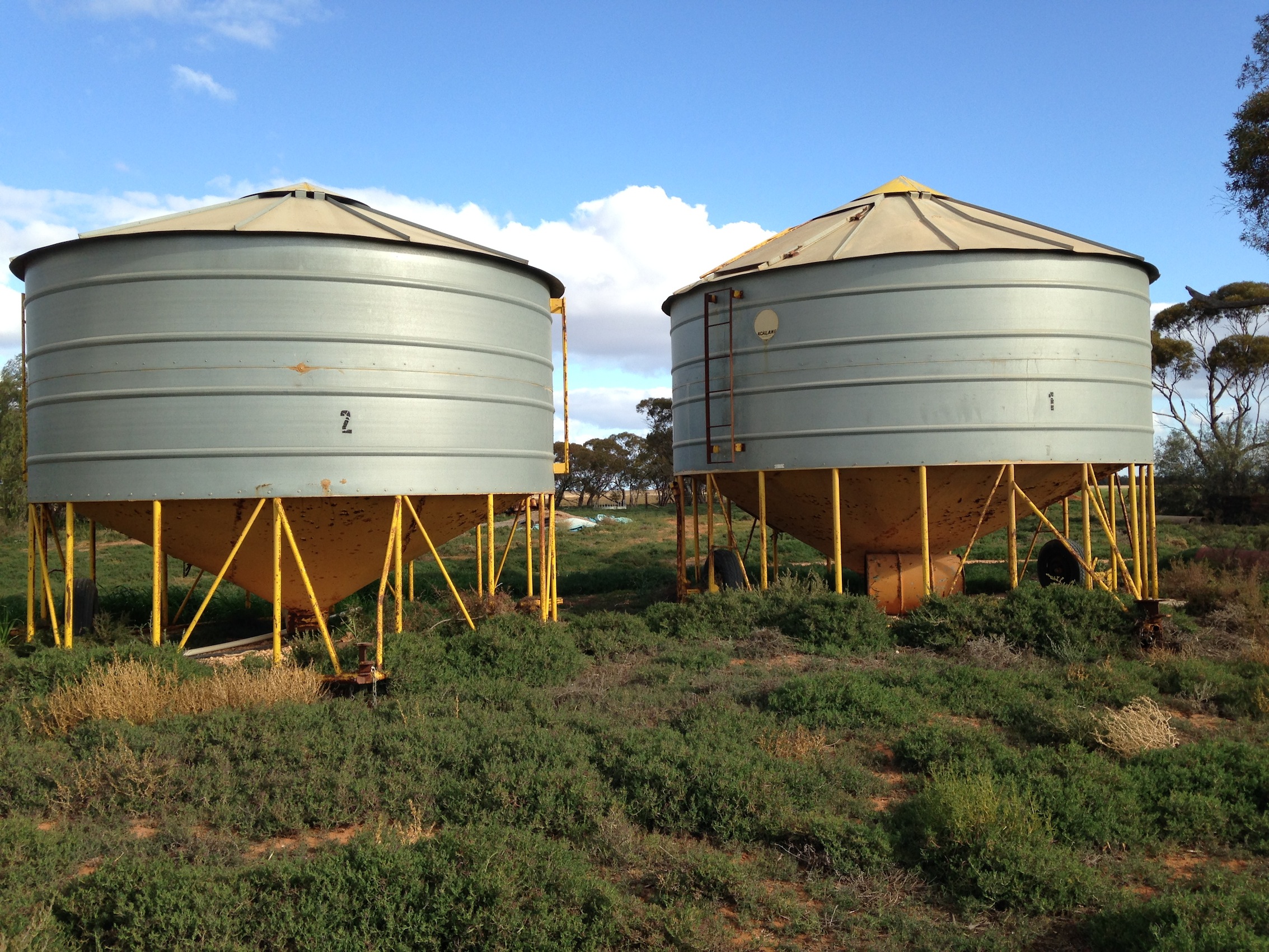 Ackland Field Bins Machinery & Equipment Grain Storage For