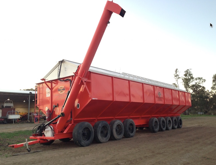 110 Ton Dunstan Mother Bin Machinery & Equipment Grain