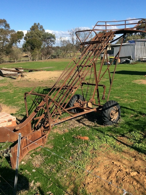 Small Square Bale Hay Elevator Machinery & Equipment Hay