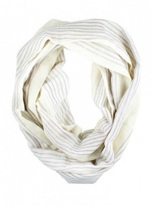 Mulu: Striped Infinity Scarf