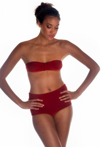 Bandeau Boyshort Bikini