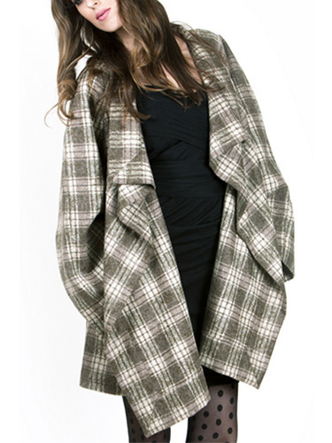 Plaid-coat