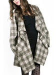 Plaid-coat
