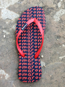 Red Flip Flops