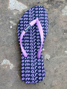 Purple Flip Flops