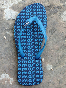 Blue Flip Flops
