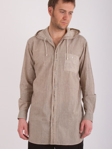 Print Shirt with Hood
