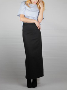 Long Pencil Skirt