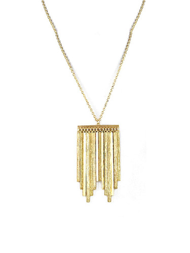 Hovey Lees latest collection of Ethical Recycled Jewelry gets down to Brass (and Silver) Tacks