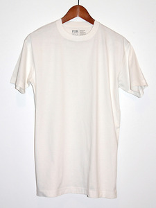 White Crew Tee