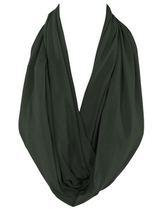 Olive Green Infinity Scarf