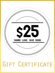 $25 Gift Certificate
