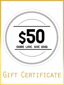 $50 Gift Certificate