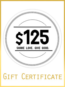 $125 Gift Certificate