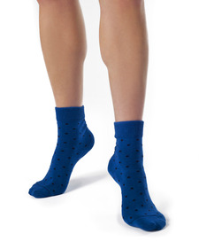 Jo Organic Cotton Polka Dot Anklet Sock