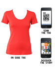 Qr-code-modern-red-tee