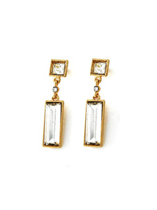 Vintage Stone Earrings