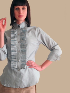 Jasmin Tuxedo Shirt