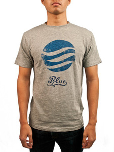 Men's Blue World Tee