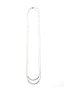 Two Wonderland Silver Necklace