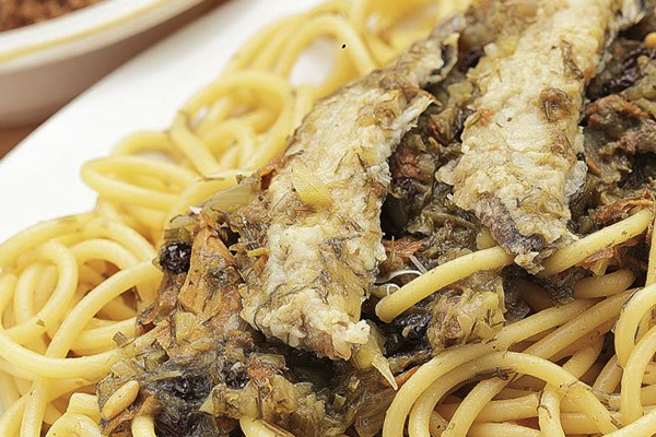 Joe's pasta con sarde Joe's pasta con sarde