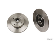 Volkswagen Disc Brake Rotor Rear (Scirocco Jetta Golf Cabrio Passat Corrado) - Meyle 40454130