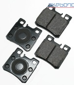 Mercedes Brake Pad Set Rear (W124 W129 W202 W210 W170) - Akebono EUR495