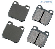 Saab Brake Pad Set Rear (900 9-3 9-5) - Akebono EUR709