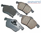 Saab Brake Pad Set Front(9-3 9-5) - Akebono EUR819