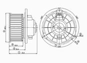 Acura HVAC Blower Motor (CL TL) - TYC 700113