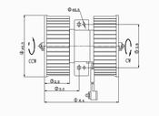 Acura HVAC Blower Motor (Legend) - TYC 700116