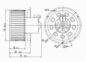 Mazda HVAC Blower Motor (Tribute) - TYC 700065