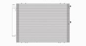 Lexus A/C Condenser (RX330) - TYC 3281