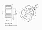 Toyota HVAC Blower Motor (Tundra) - TYC 700060