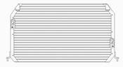 Toyota Lexus A/C Condenser (Camry ES300) - TYC 4584