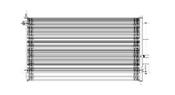 Acura A/C Condenser (RDX) - TYC 3592