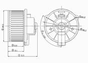 Lexus HVAC Blower Motor (ES300) - TYC 700028