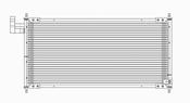 Mazda A/C Condenser (Protege) - TYC 4924