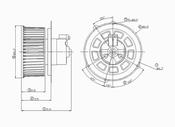 Mazda HVAC Blower Motor (626) - TYC 700033