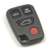 Volvo Remote Key Transmitter (With Panic Button) - Genuine Volvo 9166200