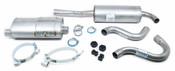Volvo Exhaust System Muffler Kit (740 Turbo Sedan) Starla 