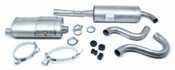 Volvo Exhaust System Muffler Kit (740 760 Turbo Wagon) Starla 