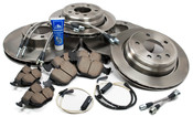 BMW Disc Brake Pad and Rotor Kit (E39 530i 540i) - E39LBK3