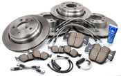 BMW Brake Pad and Rotor Kit With Lines (E39 540i) - E39540BK3