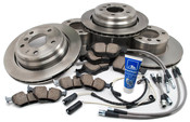 BMW Disc Brake Pad and Rotor Kit With Lines (E39 528i 525i) - E39528BK3